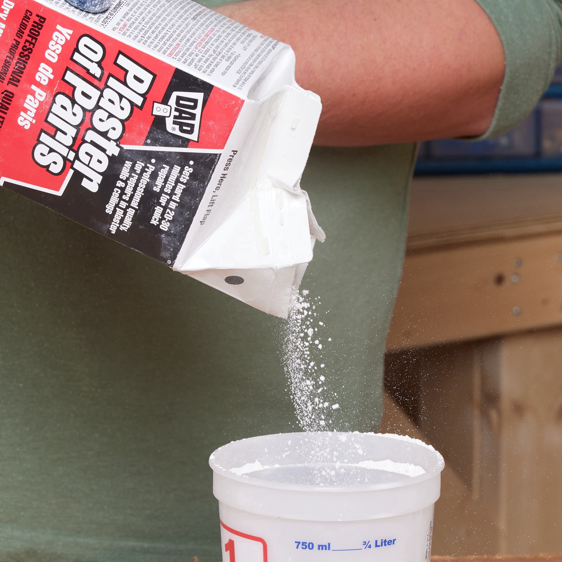 slide 3 of 6, Dap Plaster Of Paris Dry Mix - White, 4 lb