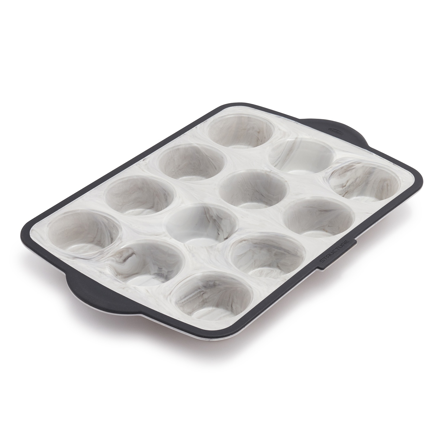 slide 1 of 1, Trudeau Structure Silicone Pro Standard Muffin Pan, 1 ct