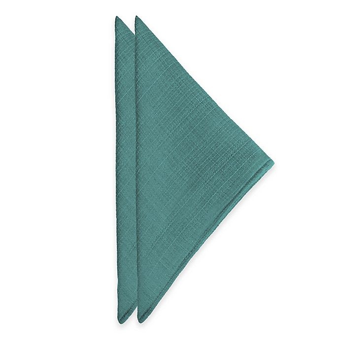 slide 1 of 1, Noritake Colorwave Napkins - Turquoise, 2 ct