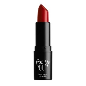 slide 1 of 1, NYX Professional Makeup Pin-Up Pout Lipstick - Red Haute, 0.11 oz