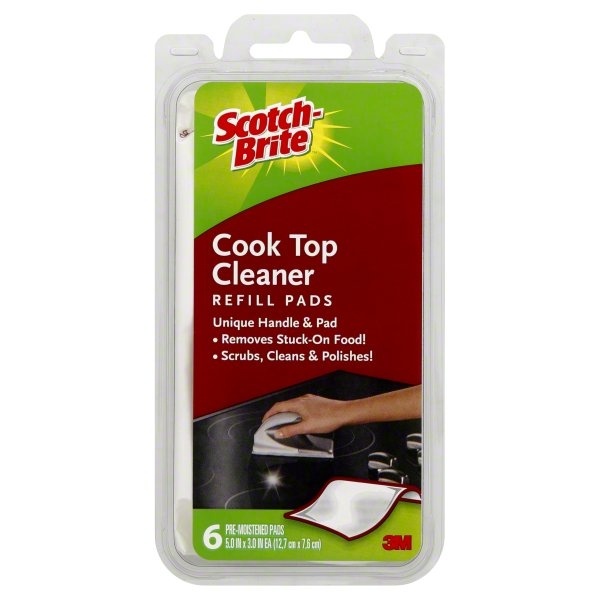 slide 1 of 3, Scotch Brite Refill Sheets For Cooktop Cleaner, 6 ct