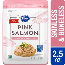 Kroger Pink Salmon Pouch