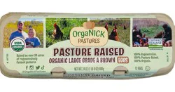 Organick Pastures Eggs Pasture Raised