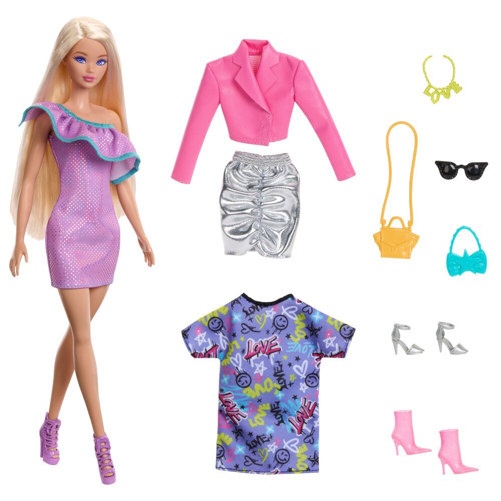 slide 4 of 6, Barbie Doll & Accessories, 1 ct