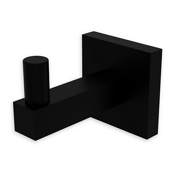 slide 1 of 1, Allied Brass Montero Collection Robe Hook - Matte Black, 1 ct