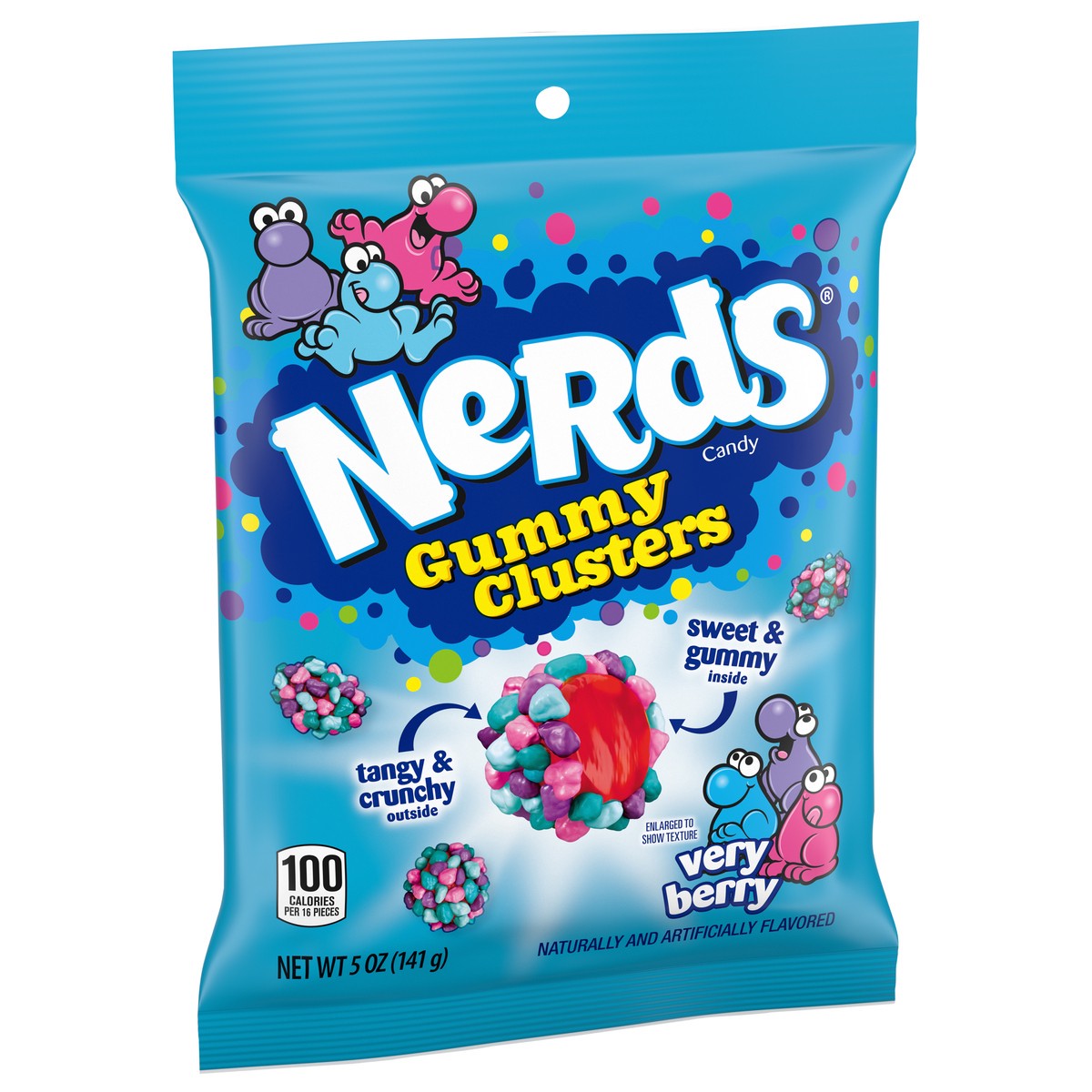 slide 9 of 15, Nerds Gummy Clusters Very Berry Candy 5 oz, 5 oz