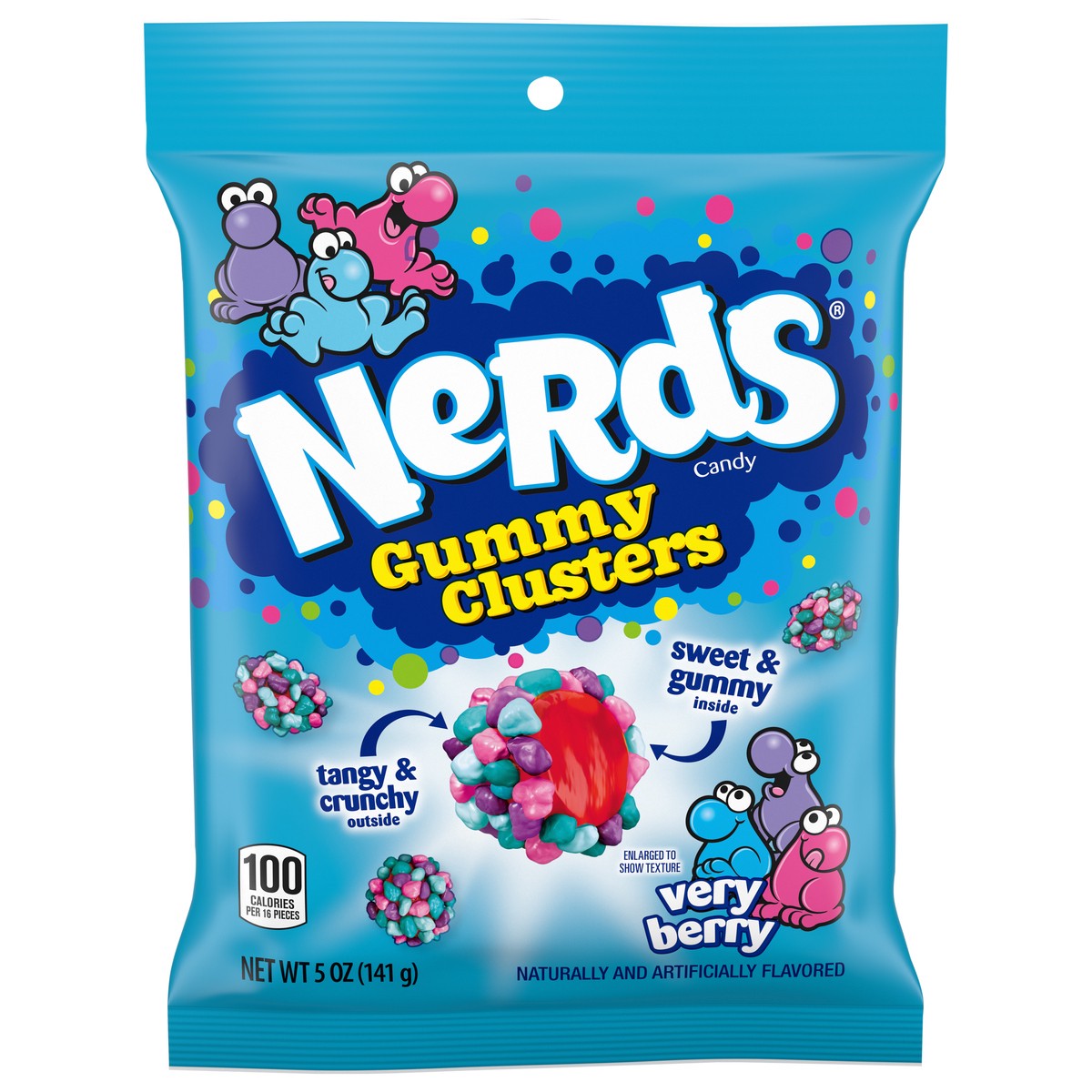 slide 6 of 15, Nerds Gummy Clusters Very Berry Candy 5 oz, 5 oz