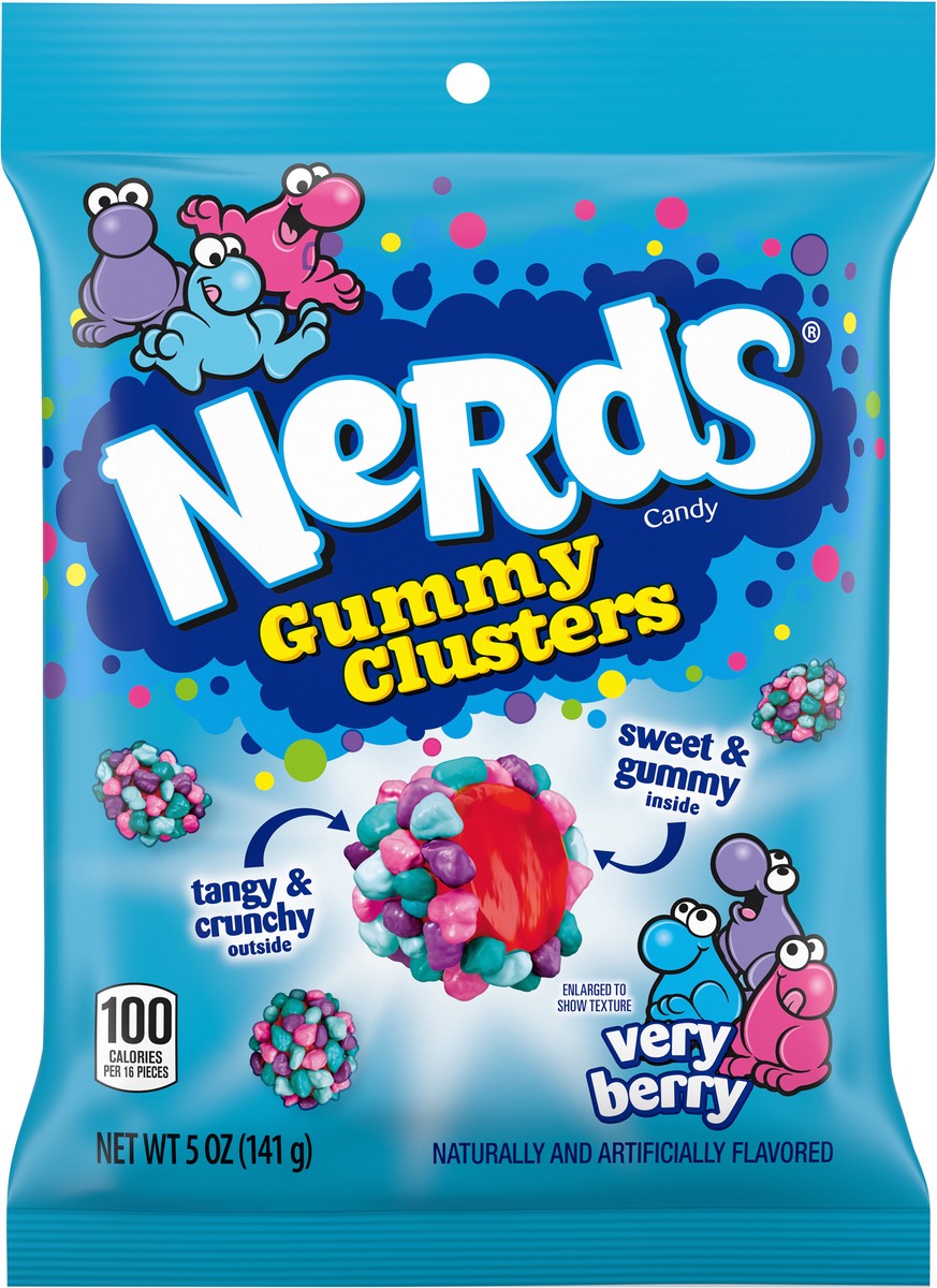 slide 2 of 15, Nerds Gummy Clusters Very Berry Candy 5 oz, 5 oz