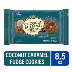 Kroger Coconut & Caramel Fudge Cookies - 8.5 oz