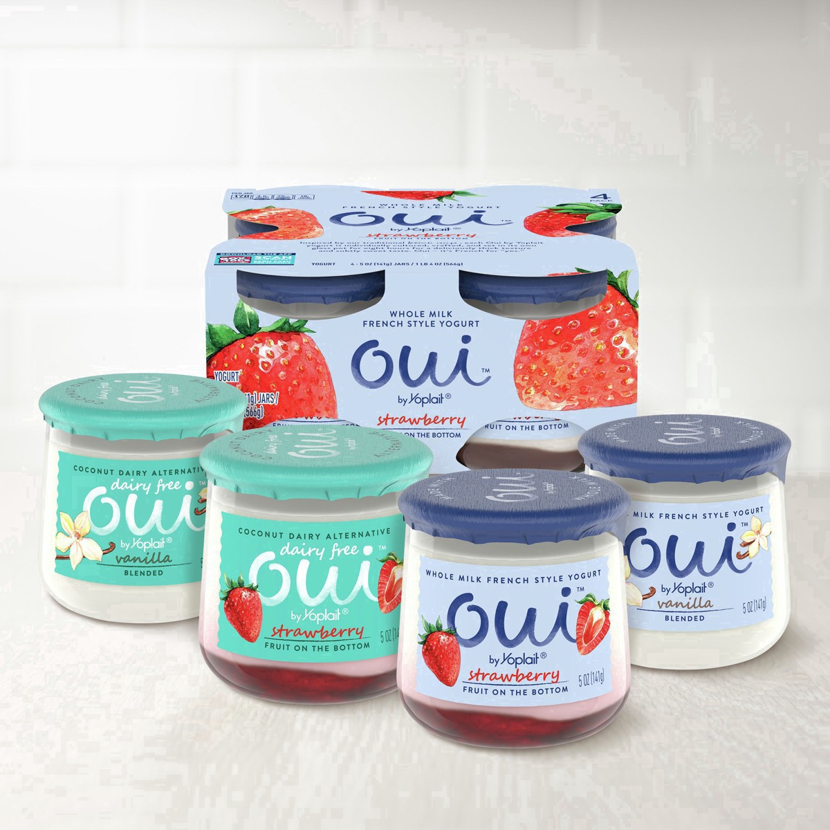 slide 9 of 99, Oui by Yoplait Raspberry Dairy Free Yogurt Alternative, 5 OZ Jar, 5 oz