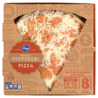 slide 1 of 1, Kroger Double Pepperoni Pizza, 38 oz