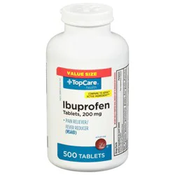 TopCare Health 200 mg Ibuprofen Value Size 500 Tablets