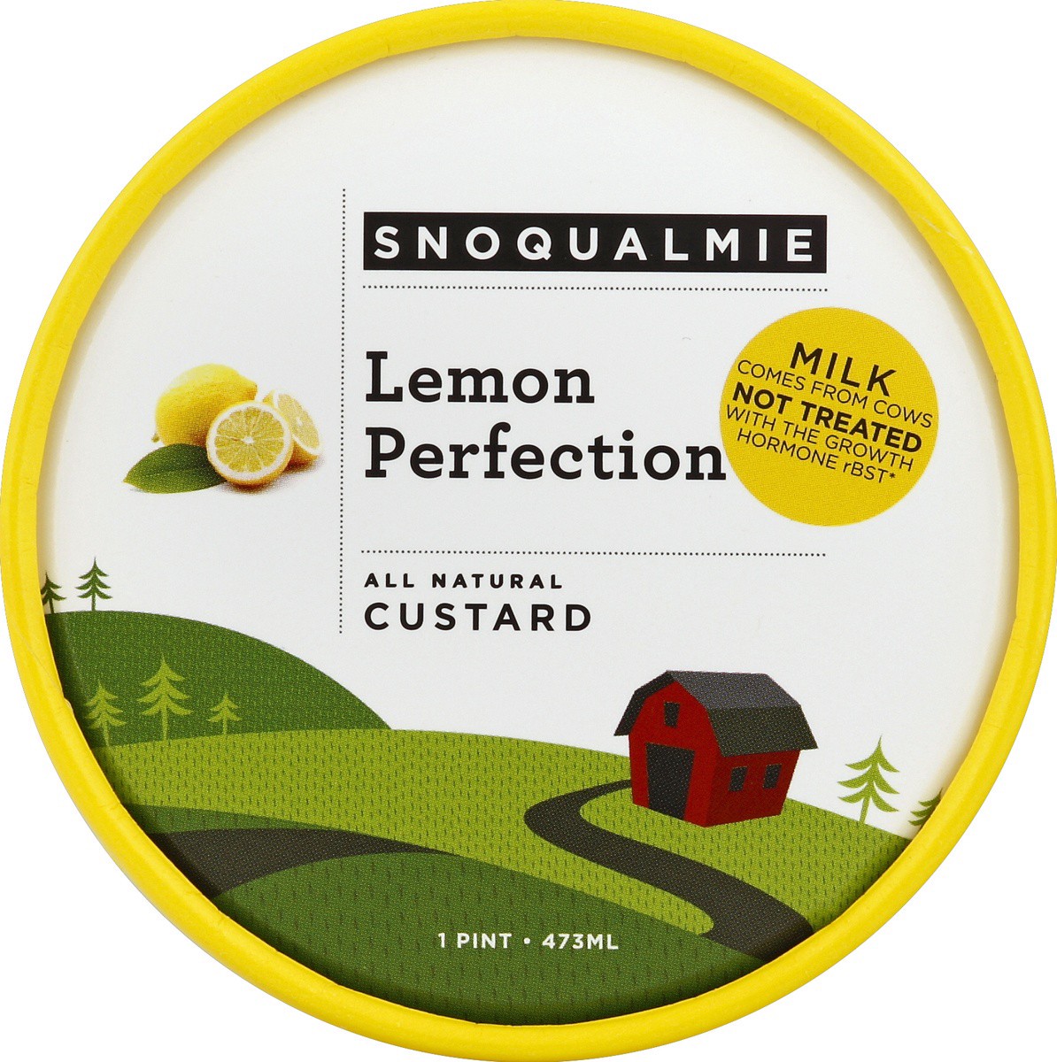 slide 3 of 3, Snoqualmie Lemon Perfection Custard, 16 oz