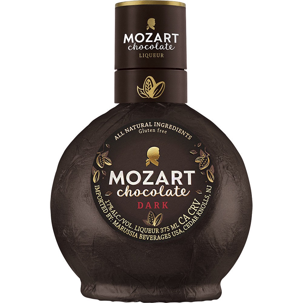slide 1 of 1, Mozart Dark Chocolate Liqueur, 375 ml