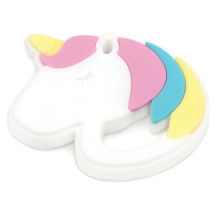 slide 1 of 7, Bumkins Unicorn Teether, 1 ct