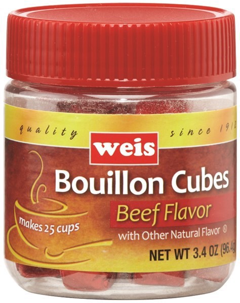 slide 1 of 6, Weis Quality Beef Bouillon Cubes, 3.4 oz