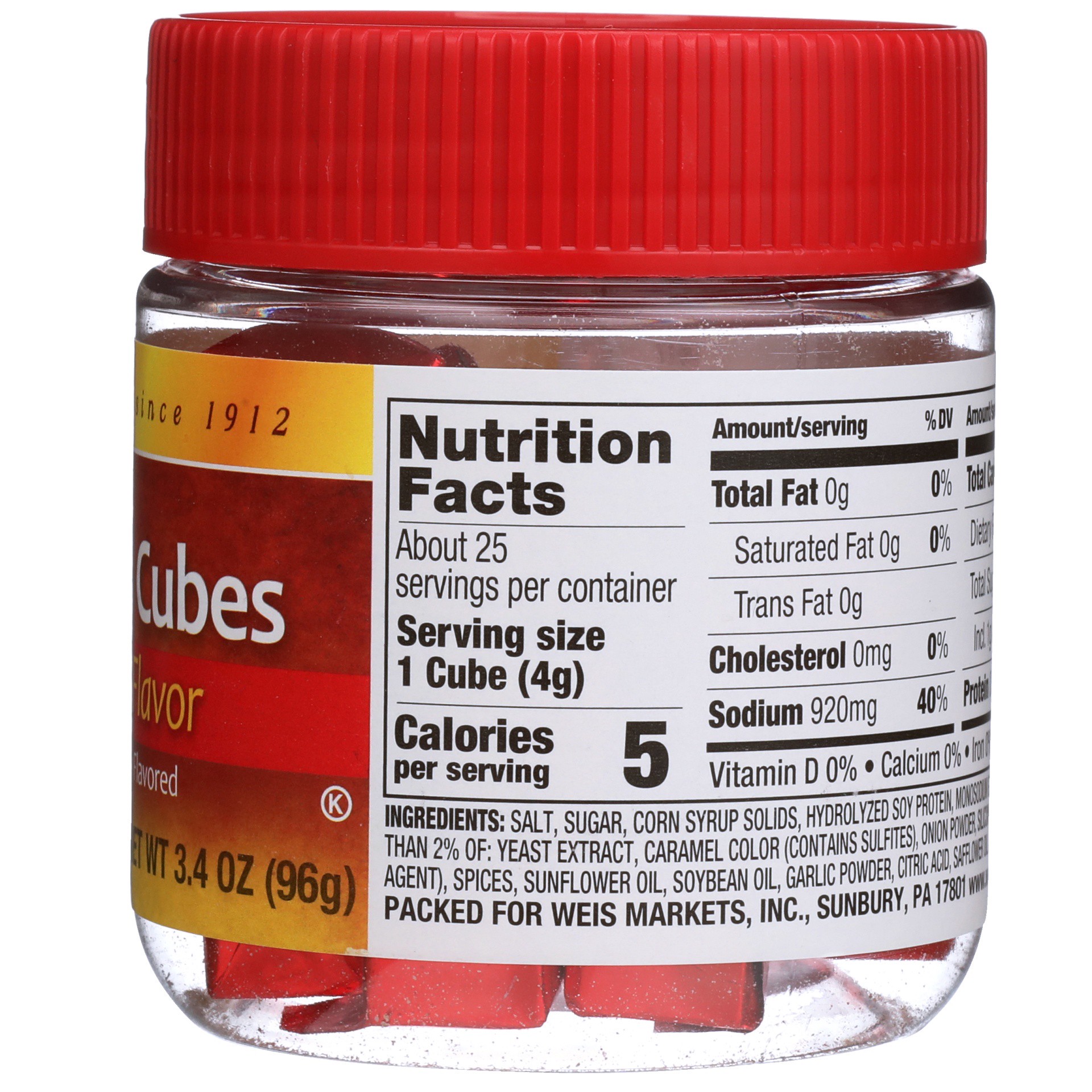 slide 2 of 6, Weis Quality Beef Bouillon Cubes, 3.4 oz