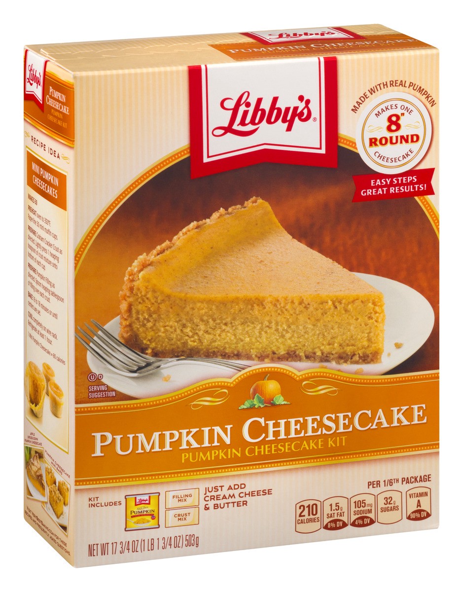 slide 8 of 9, Libby's Pumpkin Cheesecake Kit, 17.75 oz