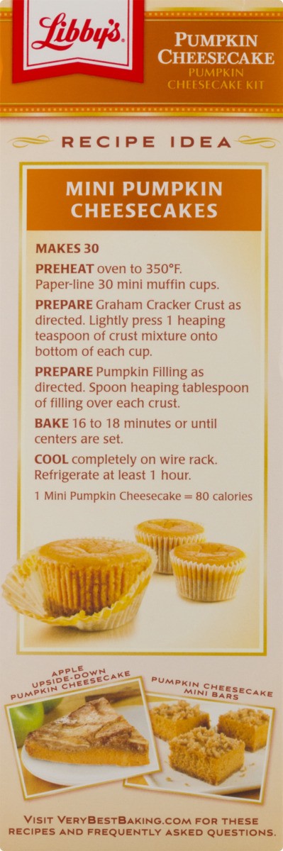 slide 3 of 9, Libby's Pumpkin Cheesecake Kit, 17.75 oz