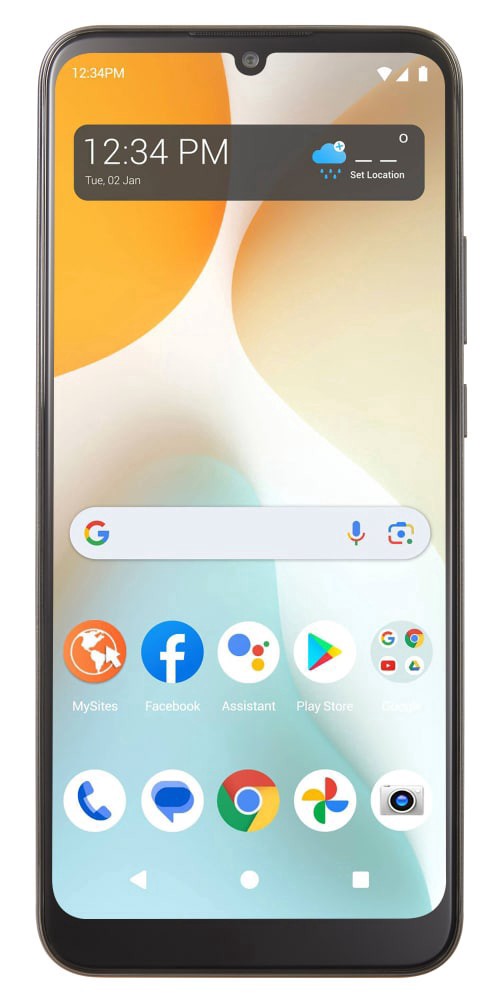 slide 3 of 4, TracFone Wireless Simple Mobile BLU View 5 PRO Prepaid Locked Smartphone, 1 ct