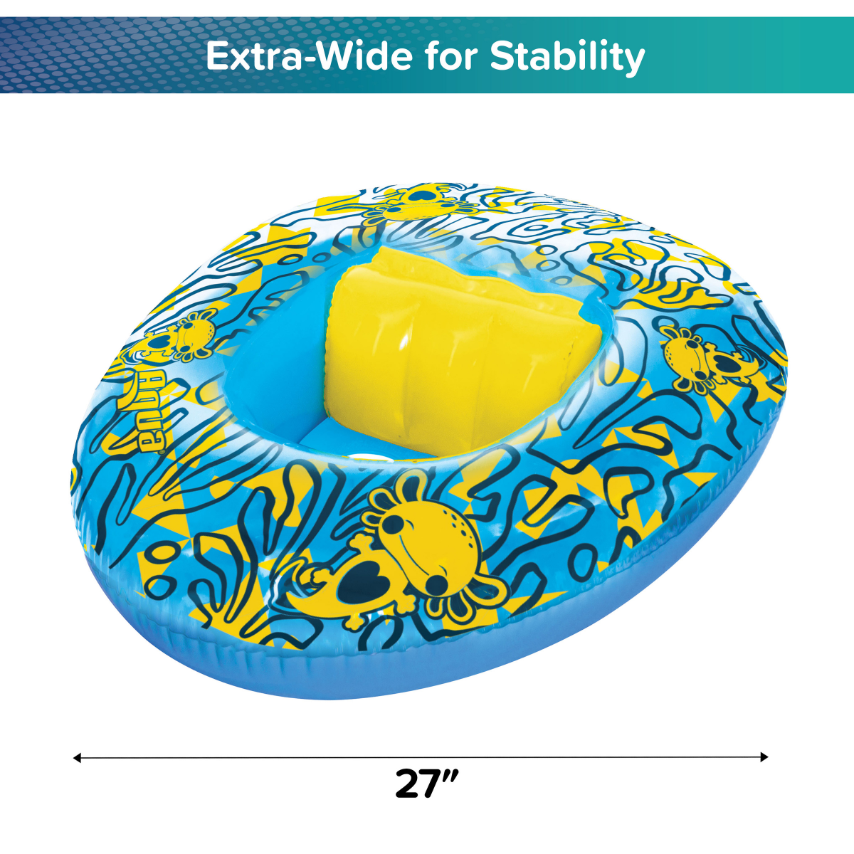 slide 7 of 28, AQUA LEISURE Lil Dinghy Baby Float, 1 ct