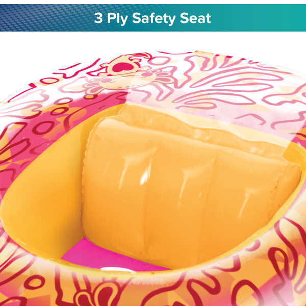 slide 11 of 28, AQUA LEISURE Lil Dinghy Baby Float, 1 ct