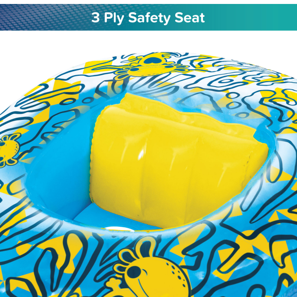 slide 12 of 28, AQUA LEISURE Lil Dinghy Baby Float, 1 ct