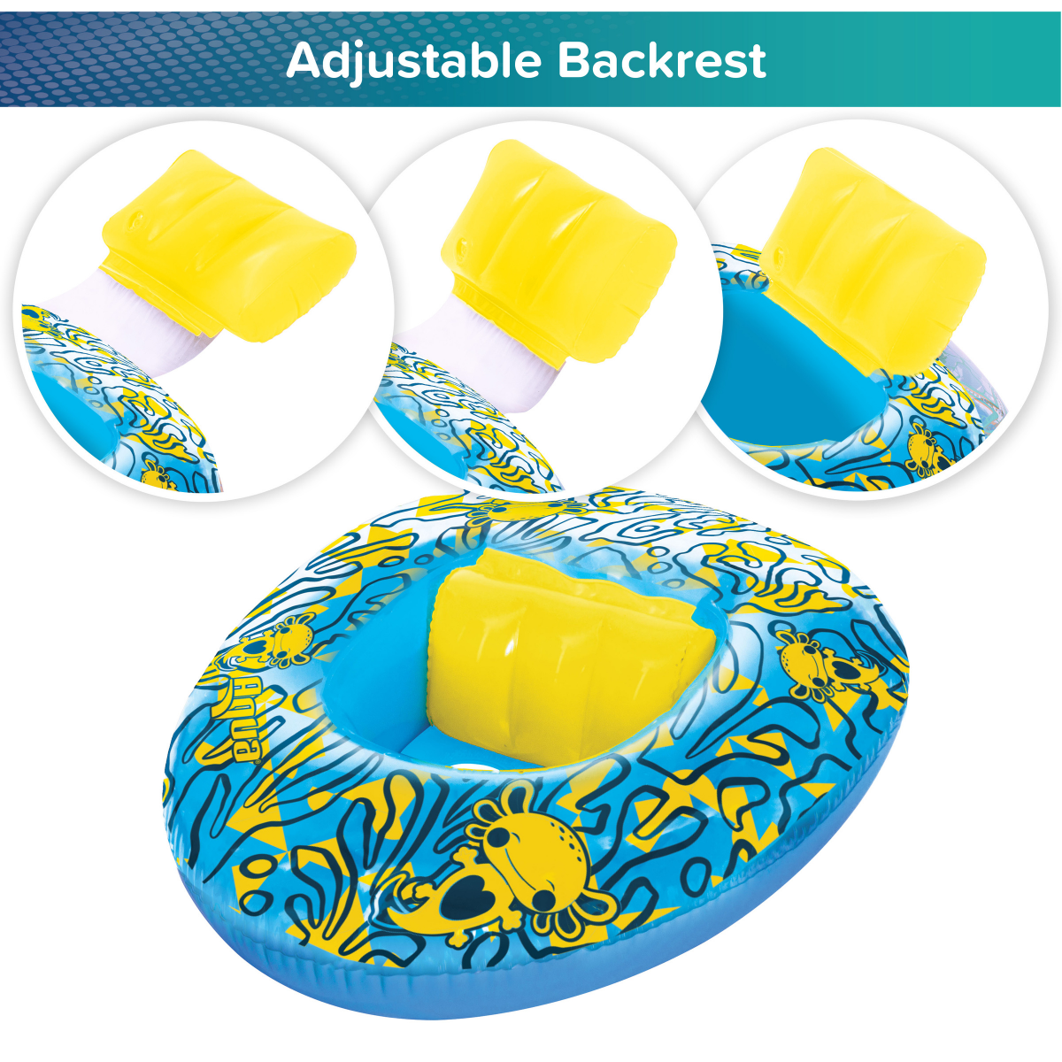 slide 5 of 28, AQUA LEISURE Lil Dinghy Baby Float, 1 ct