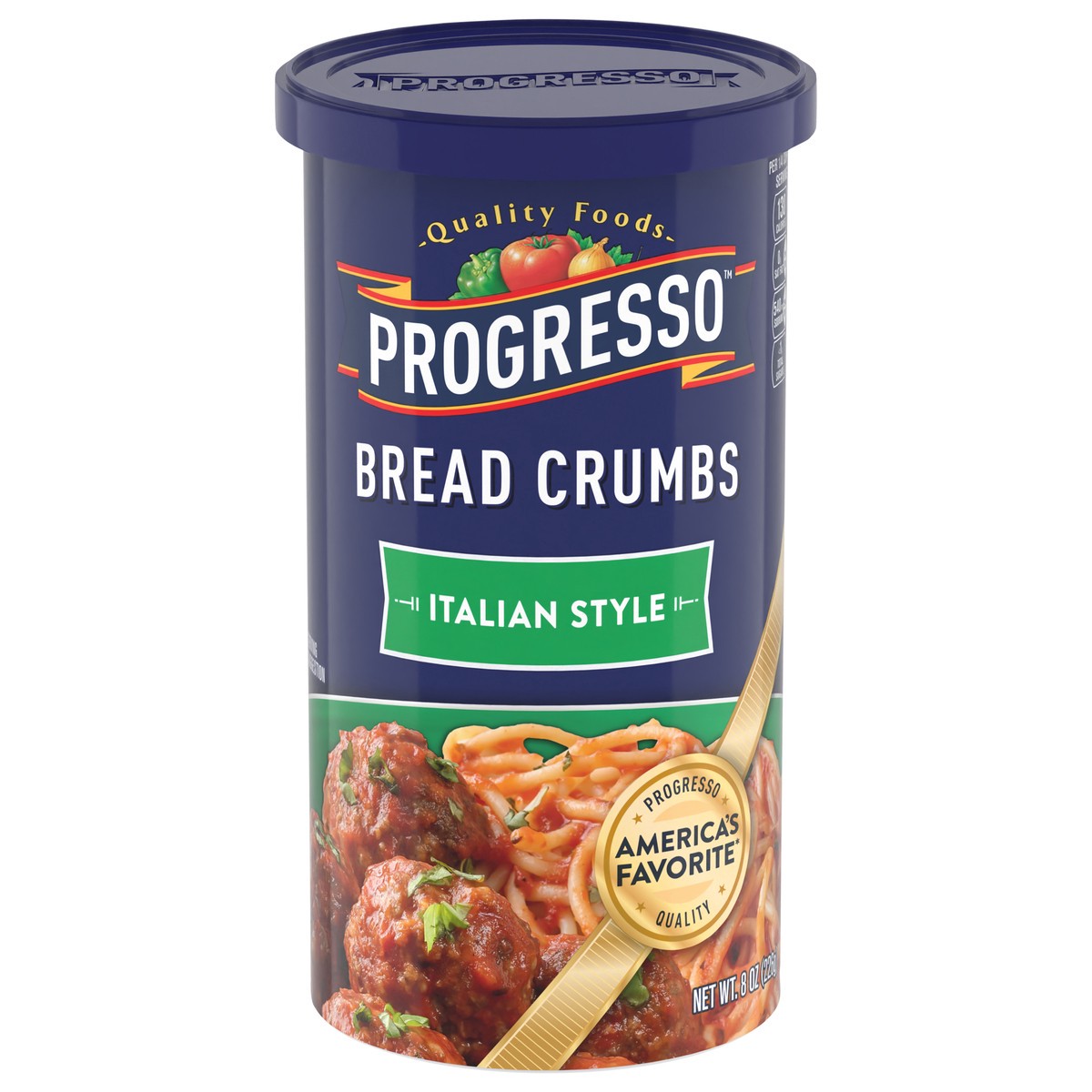 slide 1 of 13, Progresso Italian Style Seasoned Bread Crumbs, 8 ounces, 8 oz