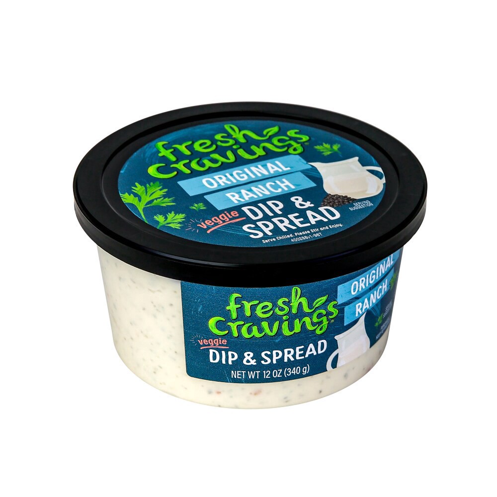 slide 4 of 6, Fresh Cravings Original Ranch Veggie Dip 12oz - 12 OZ, 12 oz
