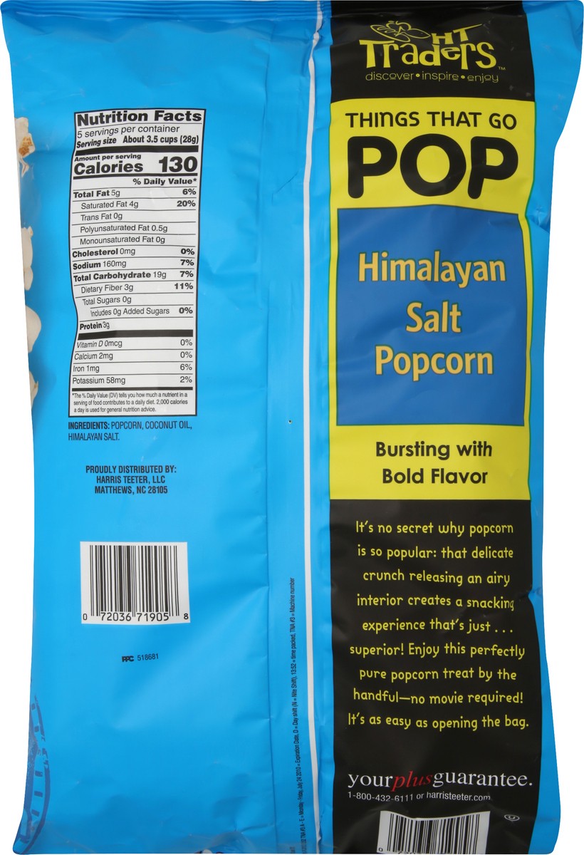 slide 8 of 8, Harris Teeter Traders Simply Lite Salted Popcorn, 5 oz