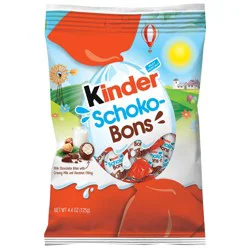 Kinder Schoko-Bons Milky Hazelnut Chocolate Easter Candy Bag