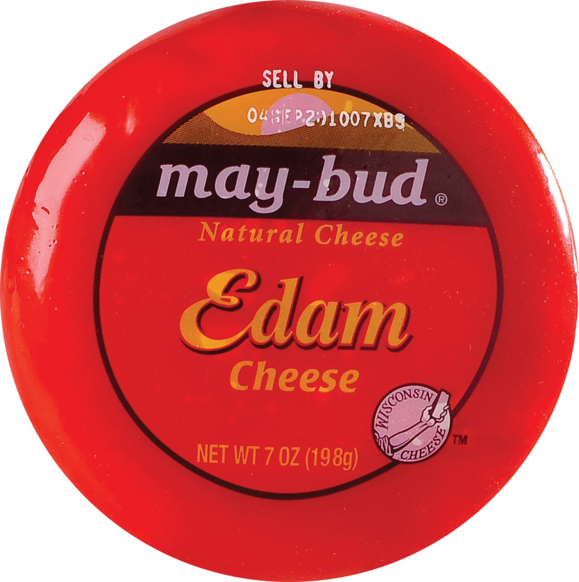 slide 2 of 2, May-Bud Edam Cheese, 7 oz Block, 7 oz