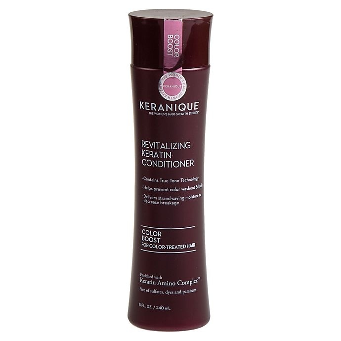 slide 1 of 2, Keranique Color Boost Revitalizing Keratin Conditioner For Color-Treated Hair, 8 Oz, 8 oz