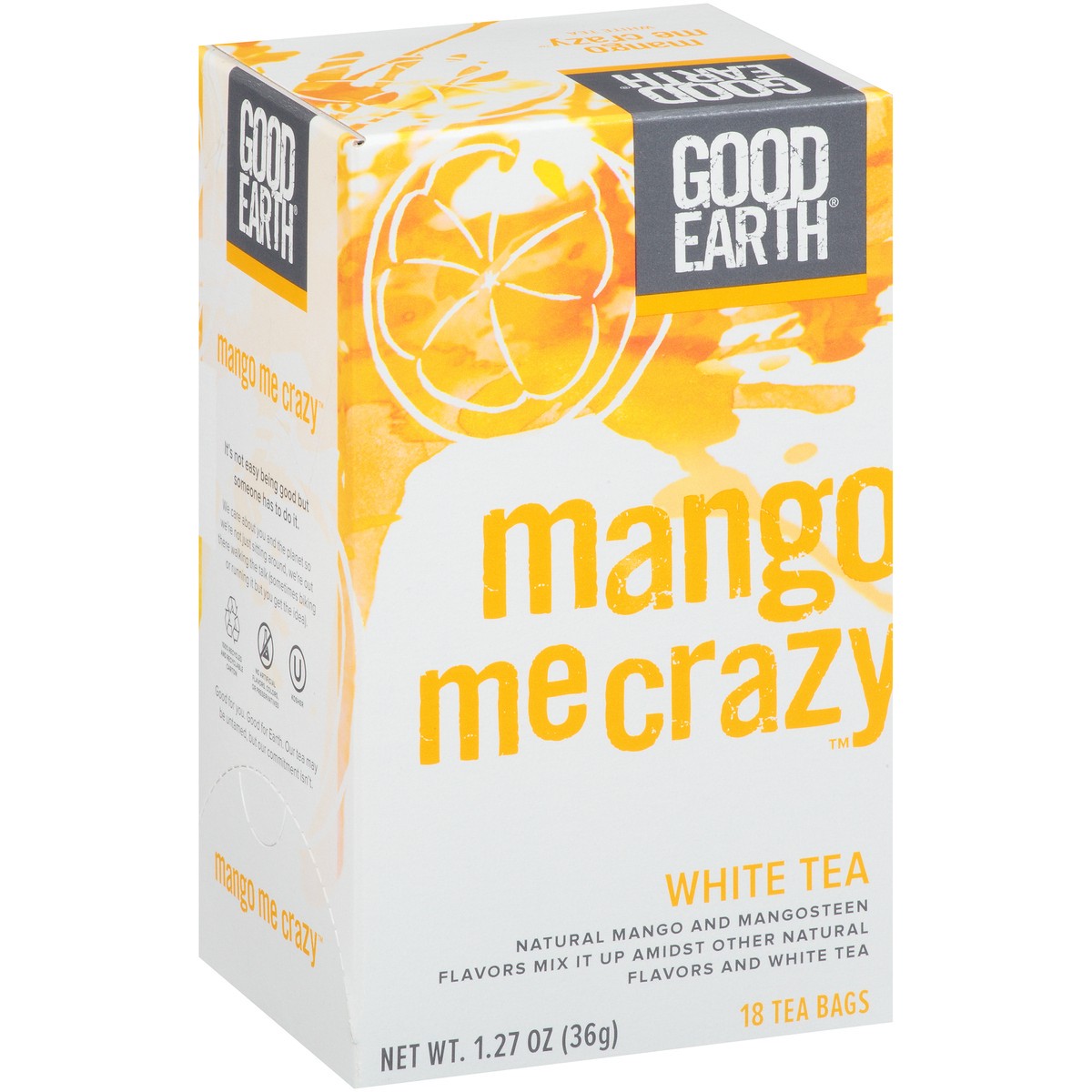 slide 2 of 4, Good Earth White Tea Mango Me Crazy - 18 ct, 18 ct