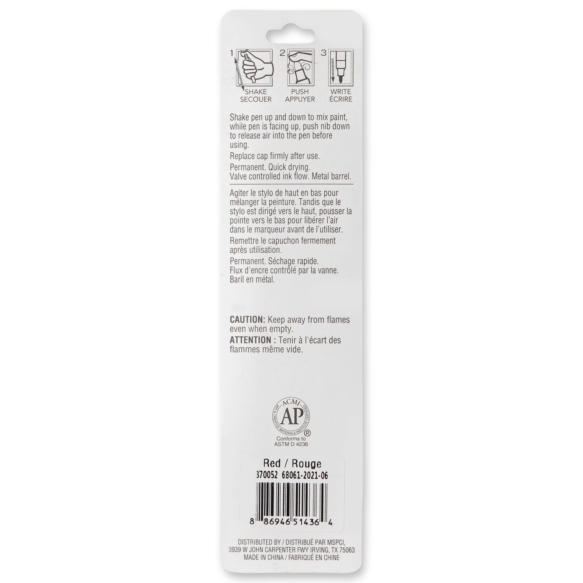 slide 3 of 6, Multi-Surface Fine Tip Premium Paint Pen By Craft Smart, 1 ct