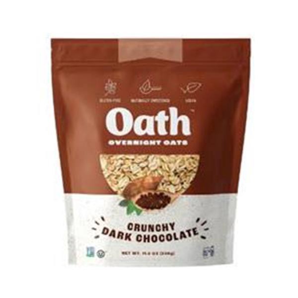 slide 1 of 1, Oath Oats Crunchy Dark Chocolate Gluten-Free Overnight Oats, 11.6 oz