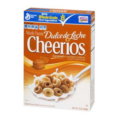 slide 1 of 1, Cheerios General Mills Dulce De Leche Cheerios Cereal, 12 oz