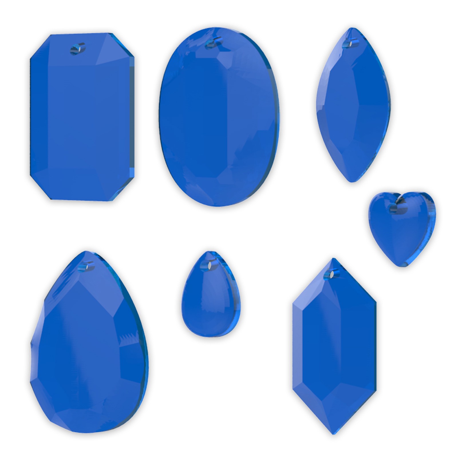 slide 4 of 5, Blue Moon Studio Uv Resin Craft Faceted Gems Flat Mold, 3.5 in x 3.125 in x 0.438 in