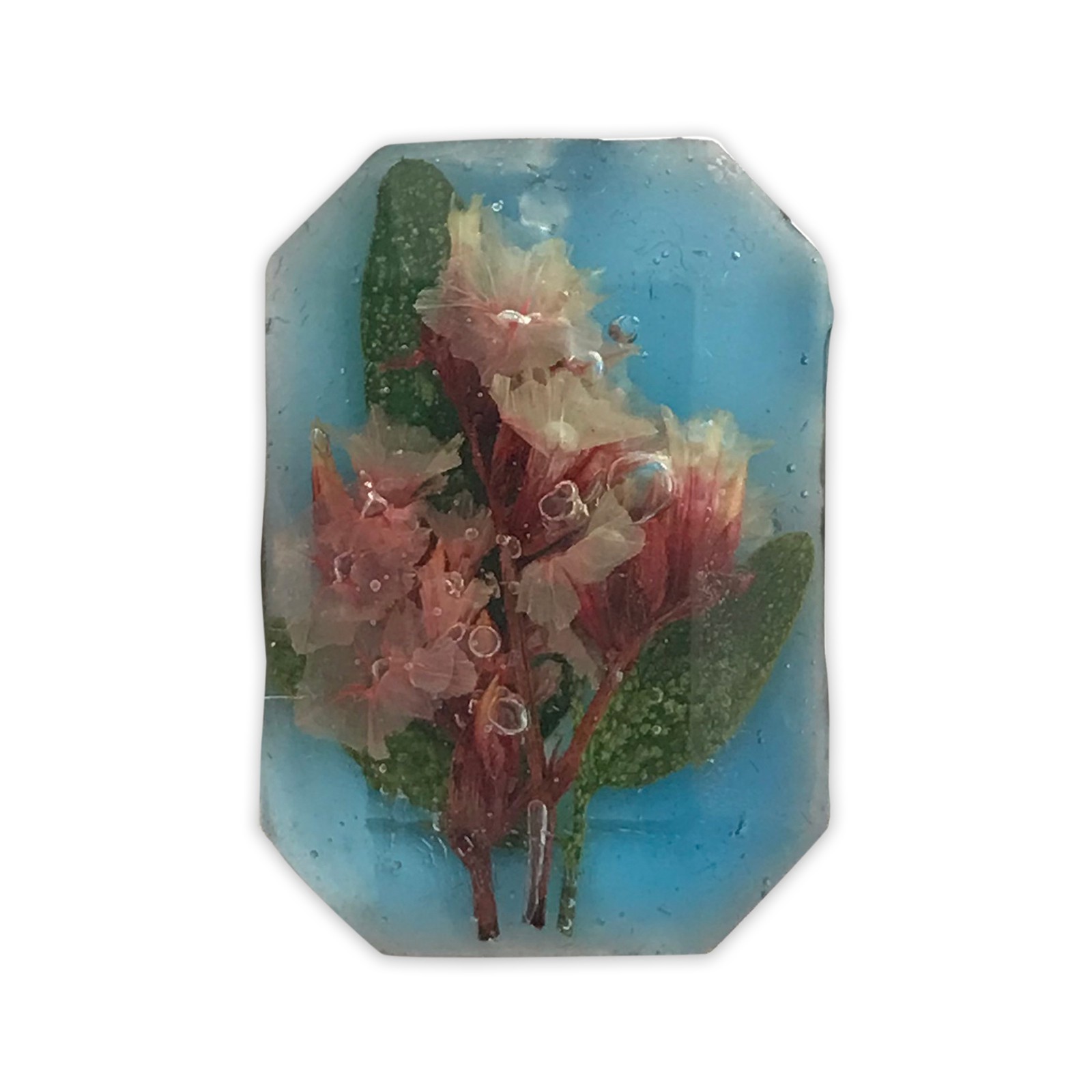slide 5 of 5, Blue Moon Studio Uv Resin Craft Faceted Gems Flat Mold, 3.5 in x 3.125 in x 0.438 in