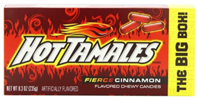 slide 1 of 1, Hot Tamales Big Box, 8.3 oz