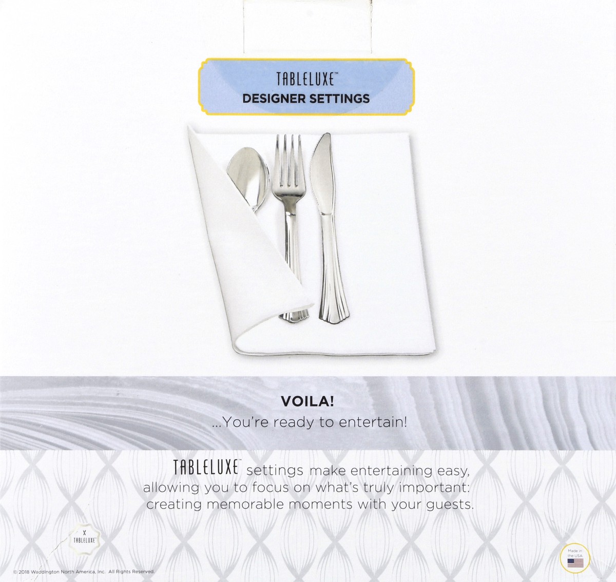 slide 8 of 9, Tableluxe Napkin Cutlery Rolls 30 ea, 30 ct