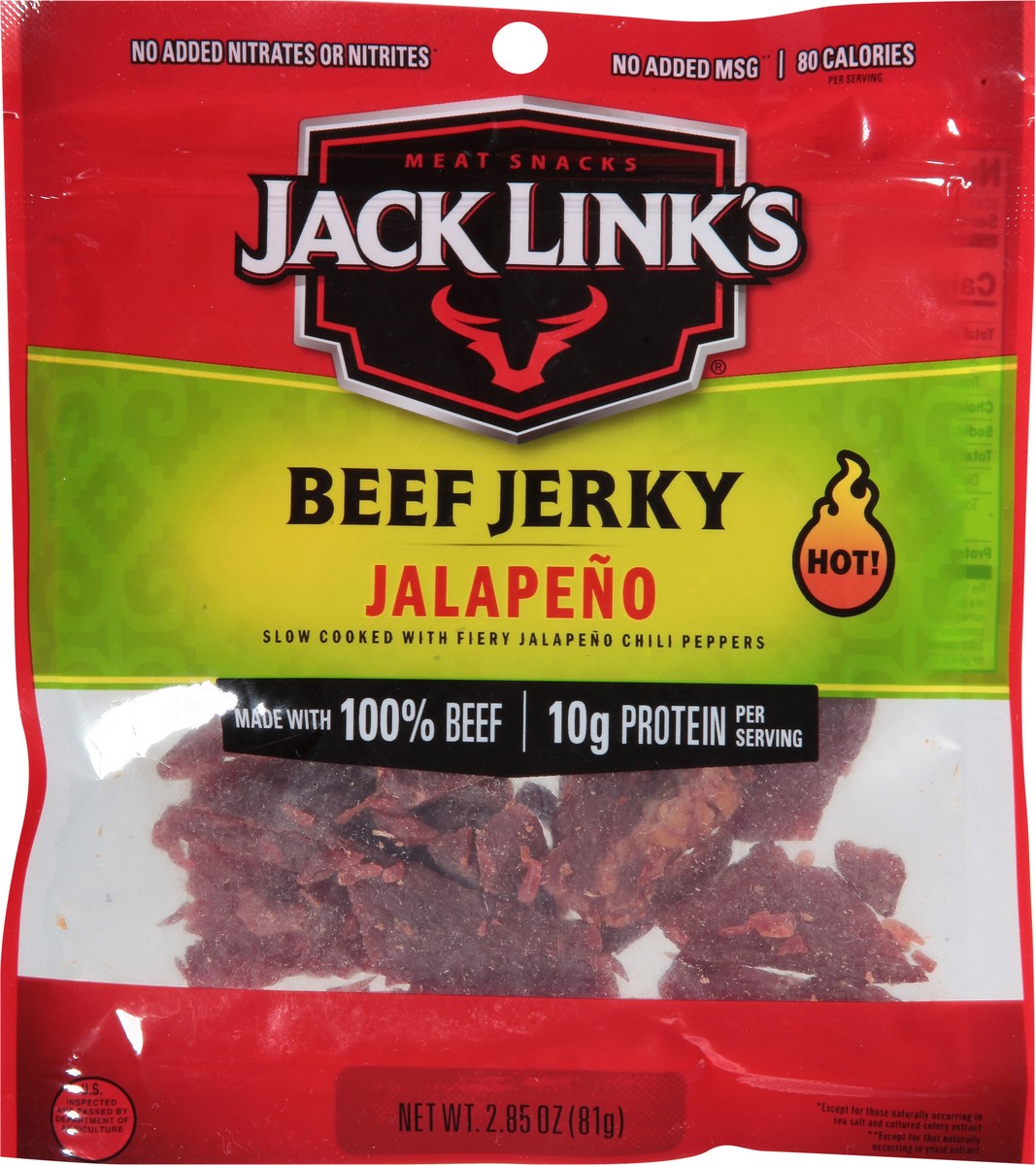 slide 12 of 13, Jack Link's 2.85 Ounce Jack Link's Jalapeno Beef Jerky 1/1 Count, 2.85 oz