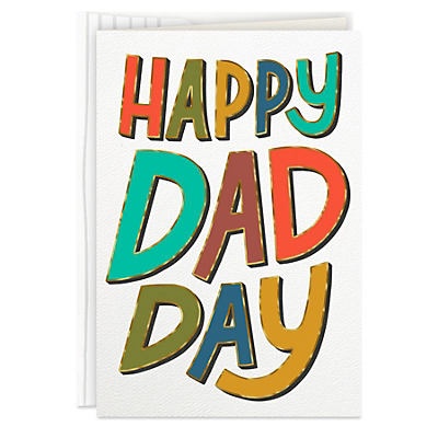 slide 1 of 1, Hallmark Good Mail Fathers Day Card (Happy Dad Day), #37, 1 ct
