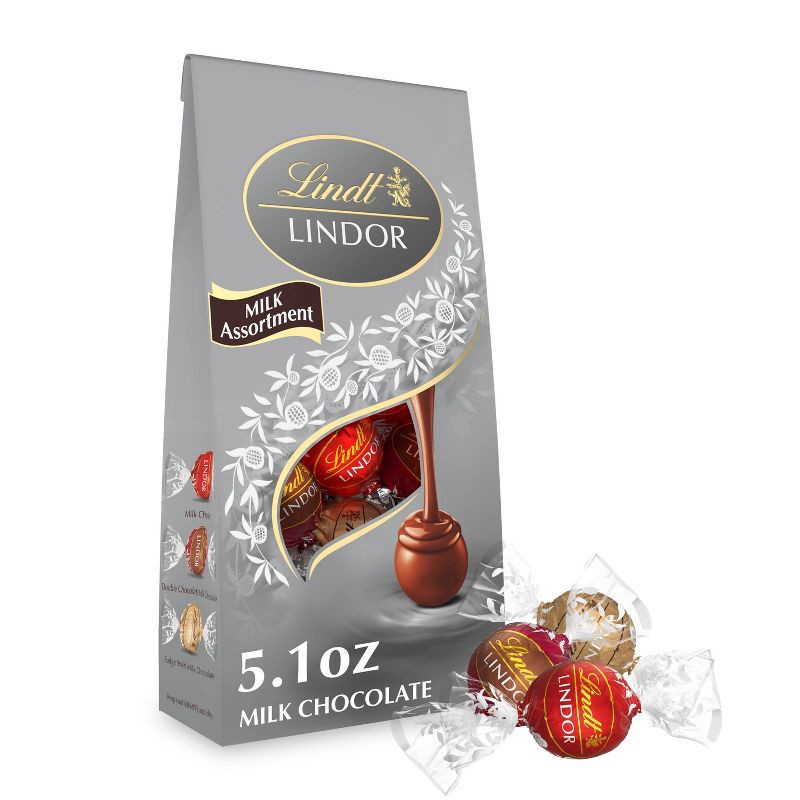 slide 1 of 4, Lindor Milk - 5.1 OZ, 5.1 oz