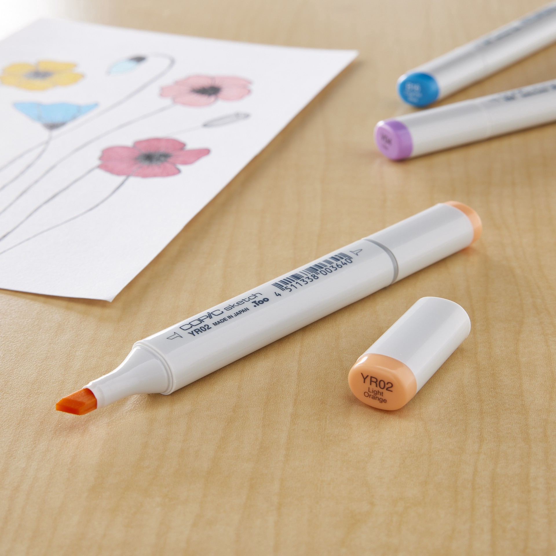 slide 2 of 2, Copic Sketch Marker, Yellow Reds, 1 ct