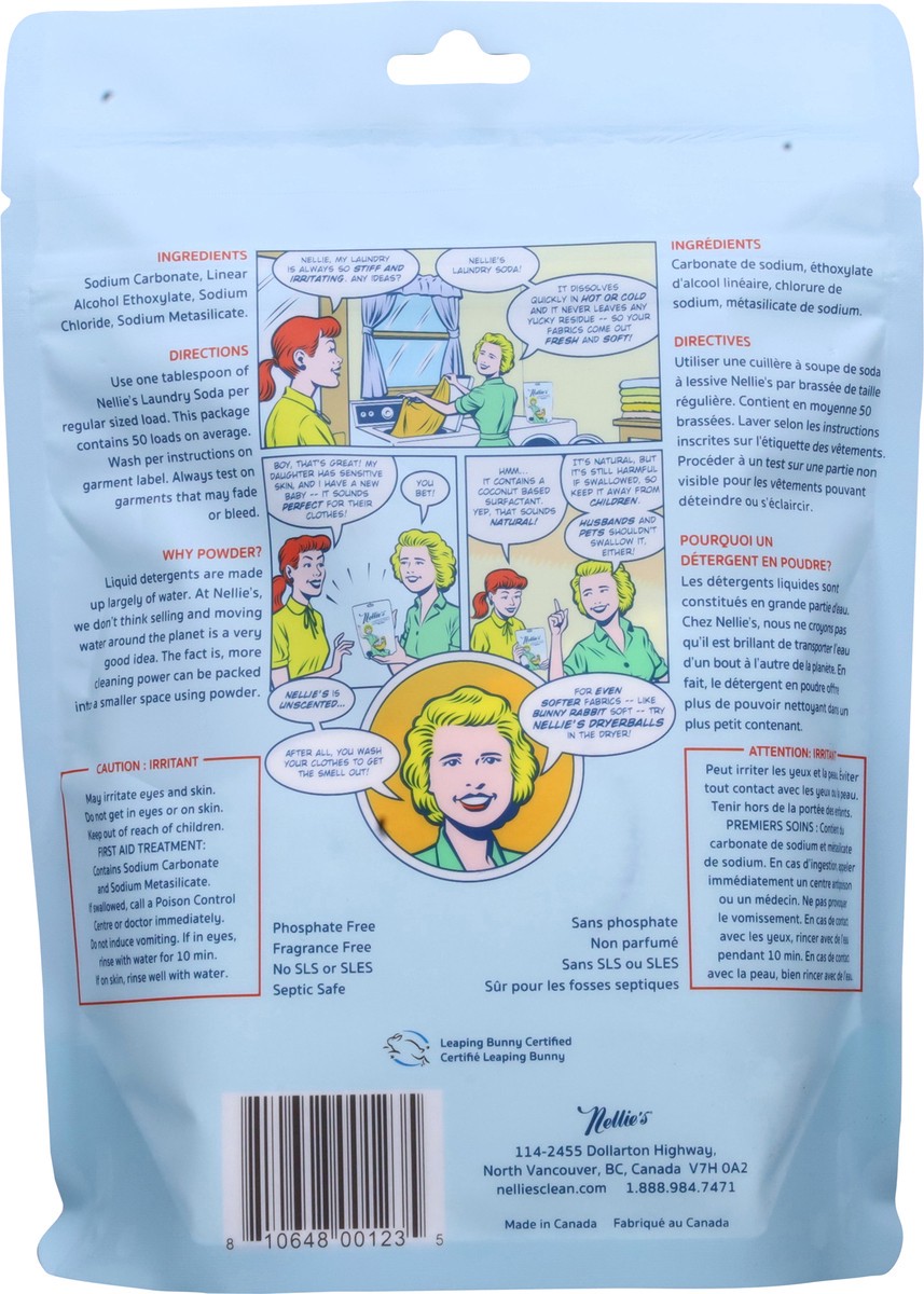 slide 4 of 13, Nellie's Laundry Soda 1.6 lb, 