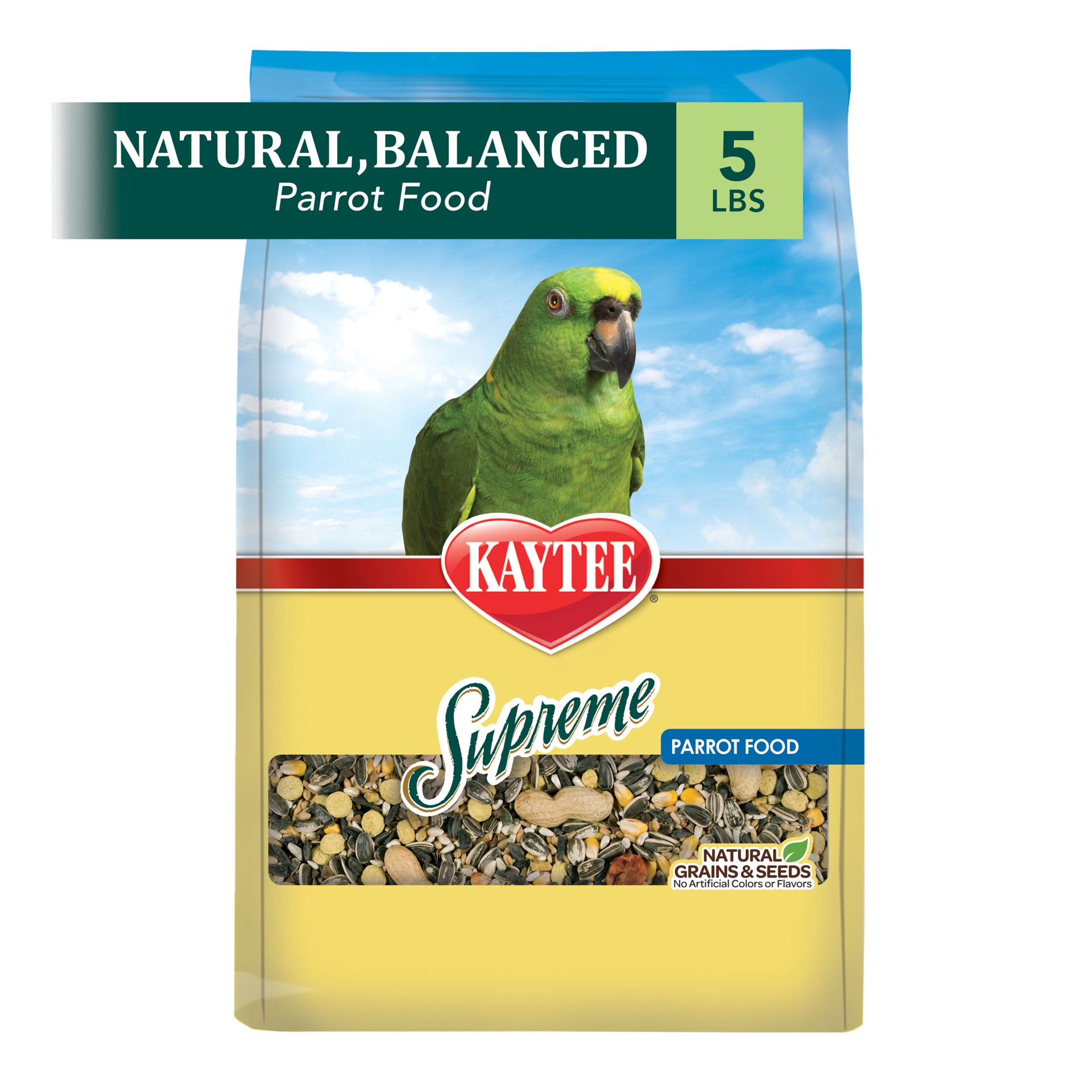 slide 1 of 6, Kaytee Supreme Daily Blend Parrot Food, 1 ct