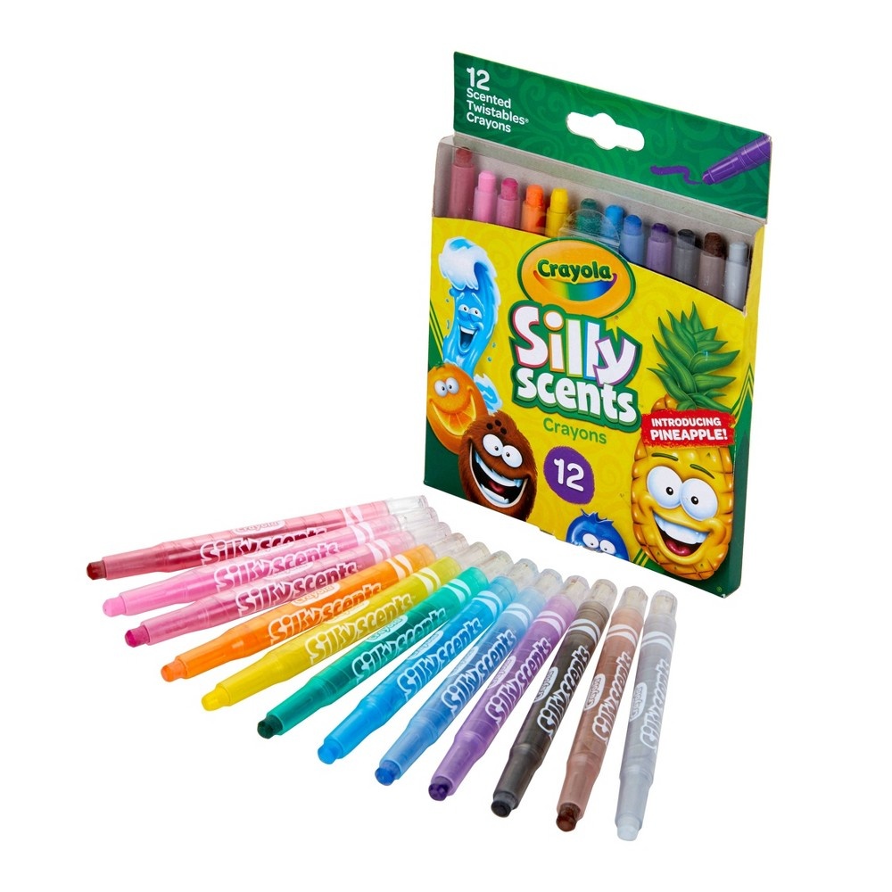 slide 7 of 8, Crayola Silly Scents Twistables Crayons, 12 ct