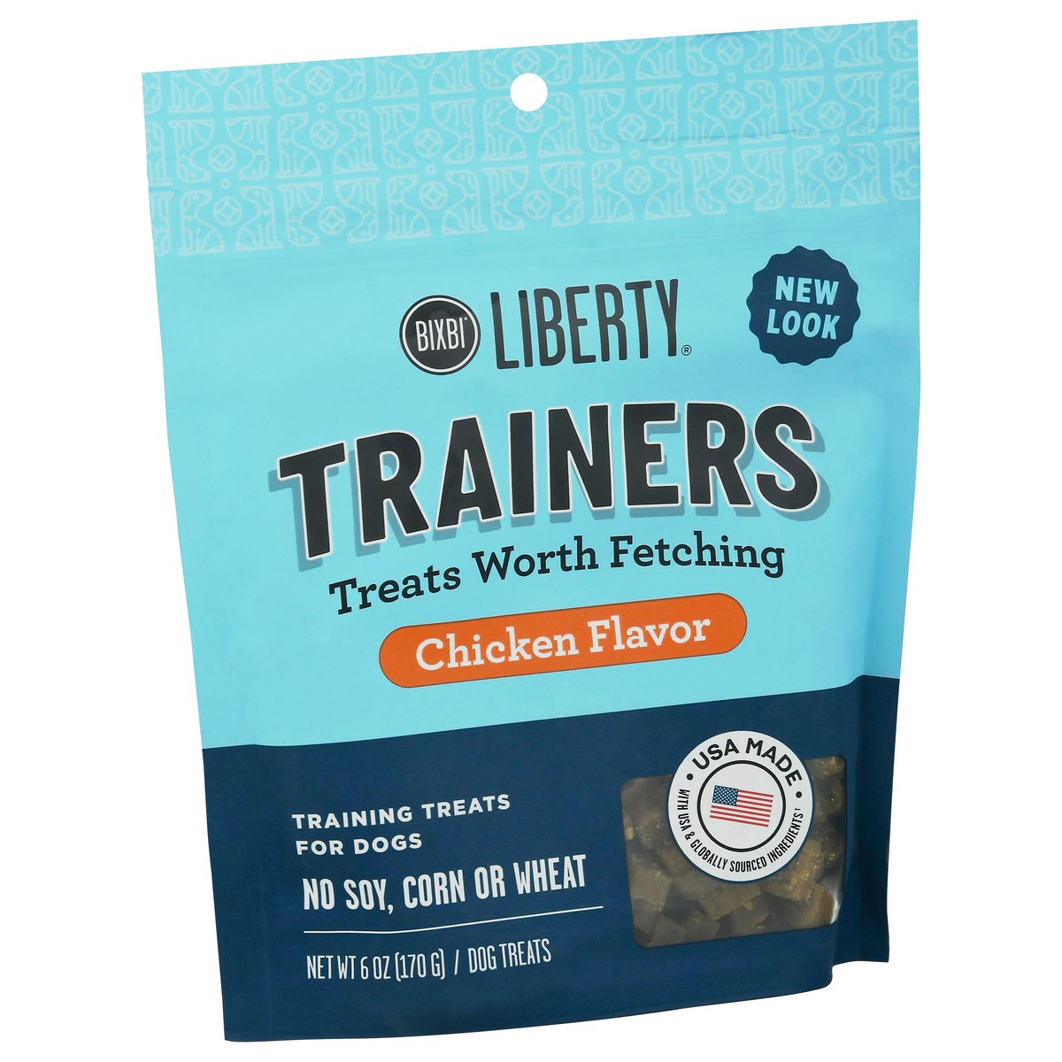 slide 3 of 9, Liberty Trainers Chicken Flavor Dog Treats 6 oz, 6 oz